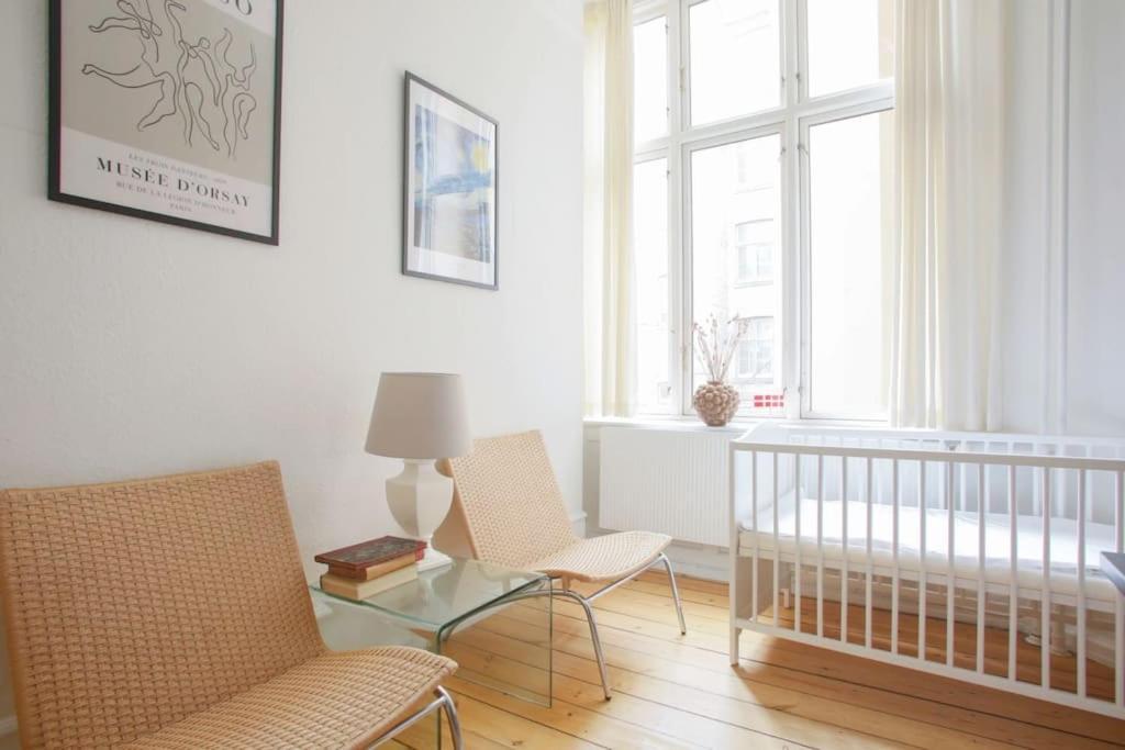 Large & Bright 3Br Apartment W Whirlpool Near Metro Kopenhaga Zewnętrze zdjęcie