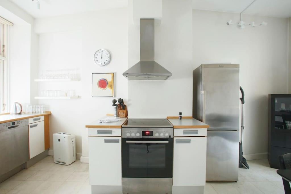 Large & Bright 3Br Apartment W Whirlpool Near Metro Kopenhaga Zewnętrze zdjęcie